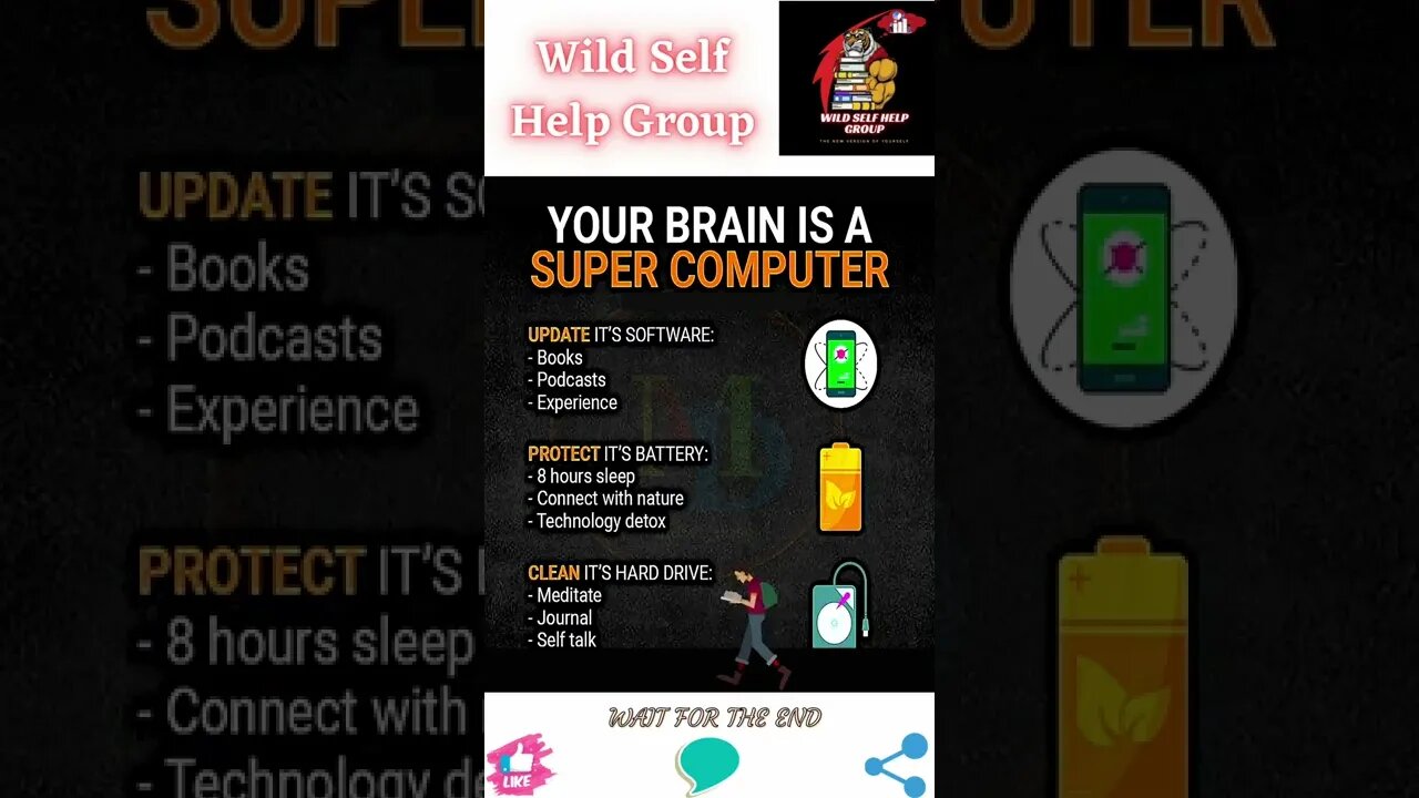 🔥Your brain is a super computer🔥#shorts🔥#wildselfhelpgroup🔥10 August 2022🔥