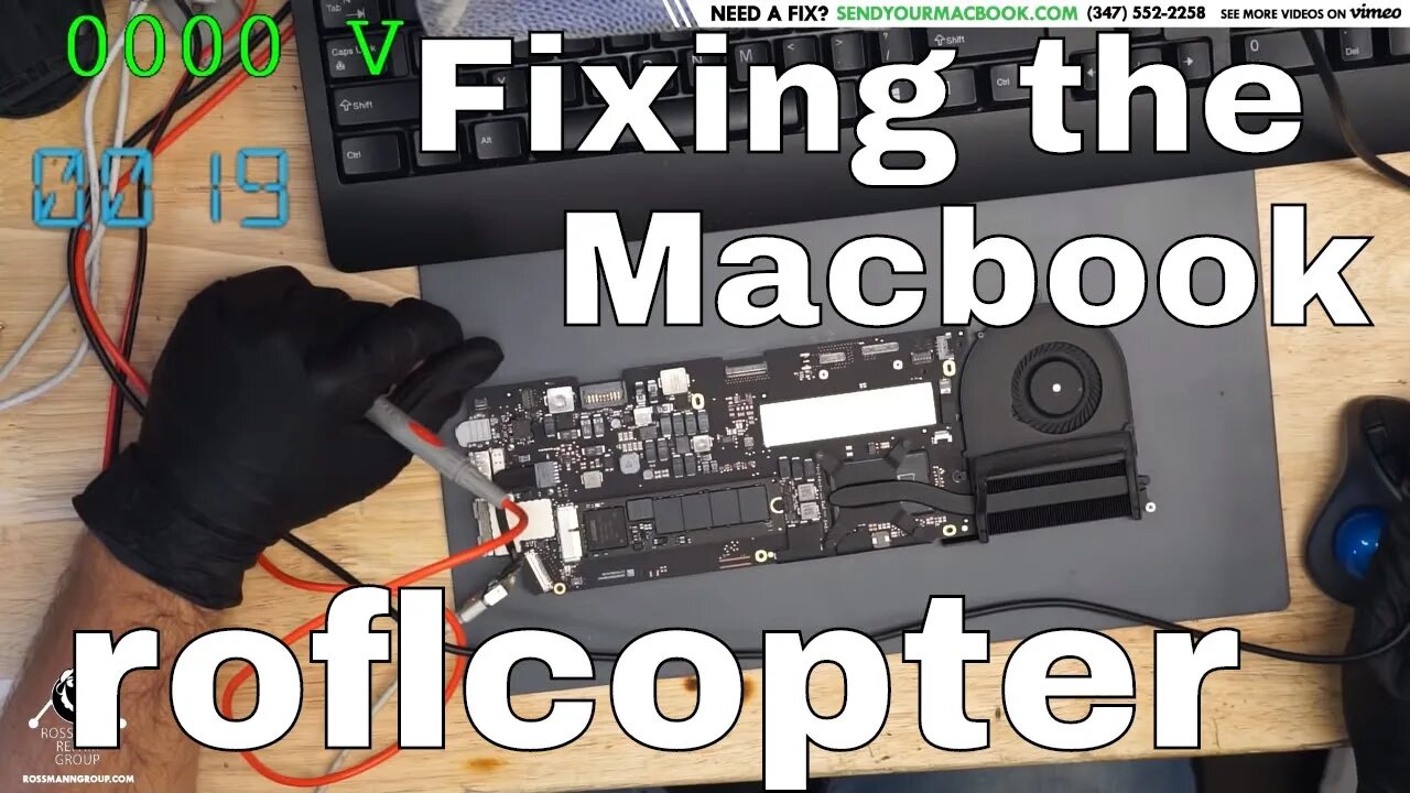 Macbook Pro logic board repair in NYC 🗽