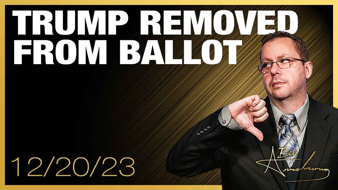 Trump Removed From Ballot