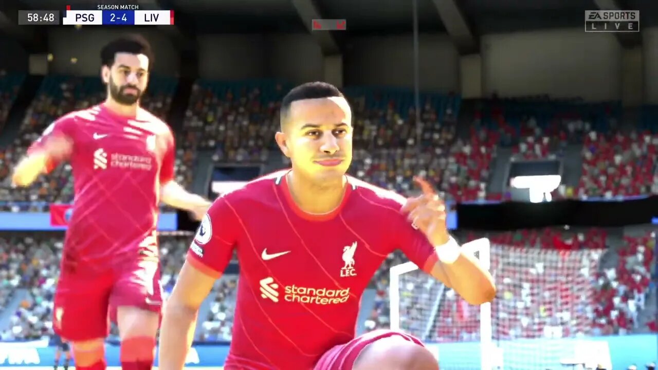 FIFA 22 | PSG VS LIVERPOOL | PLAYSTATION 5 GAMEPLAY | ONLINE / EN VIVO - MAY 4