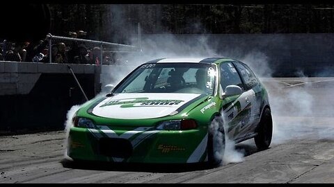 Import Revolution 2013 burnout clips @ Maryland International Raceway (MIR)