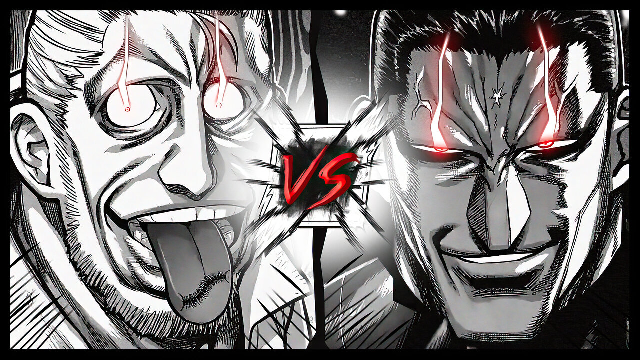 Kanoh Agito "The Fifth Fang" VS Lu Tian "Three Demon Fists: Centipede" - Kengan Omega