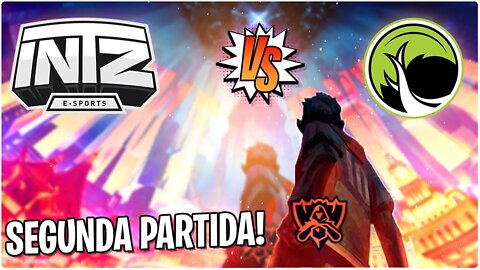 SEGUNDO JOGO DA INTZ NO MUNDIAL 2020 - INTZ VS LGC - LEAGUE OF LEGENDS