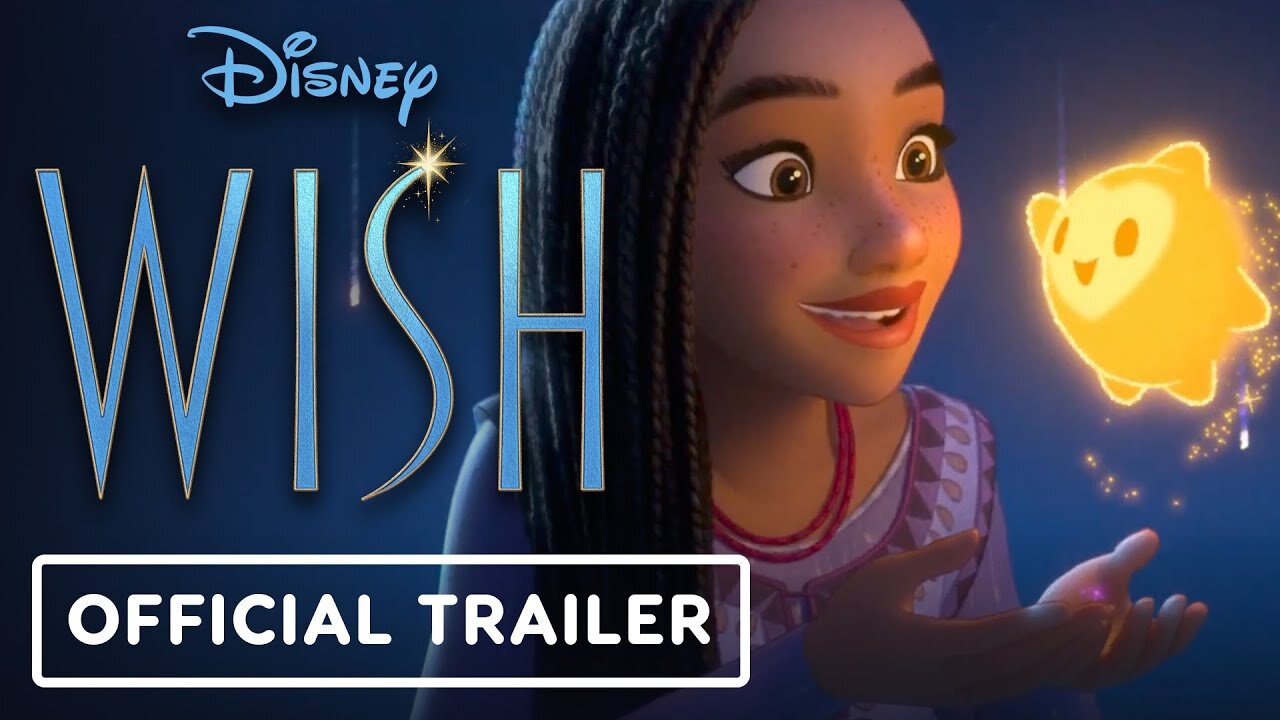 Disney's Wish - Official Disney+ Trailer(2024) Ariana DeBose,Chris Pine UPDATE & Release Date,