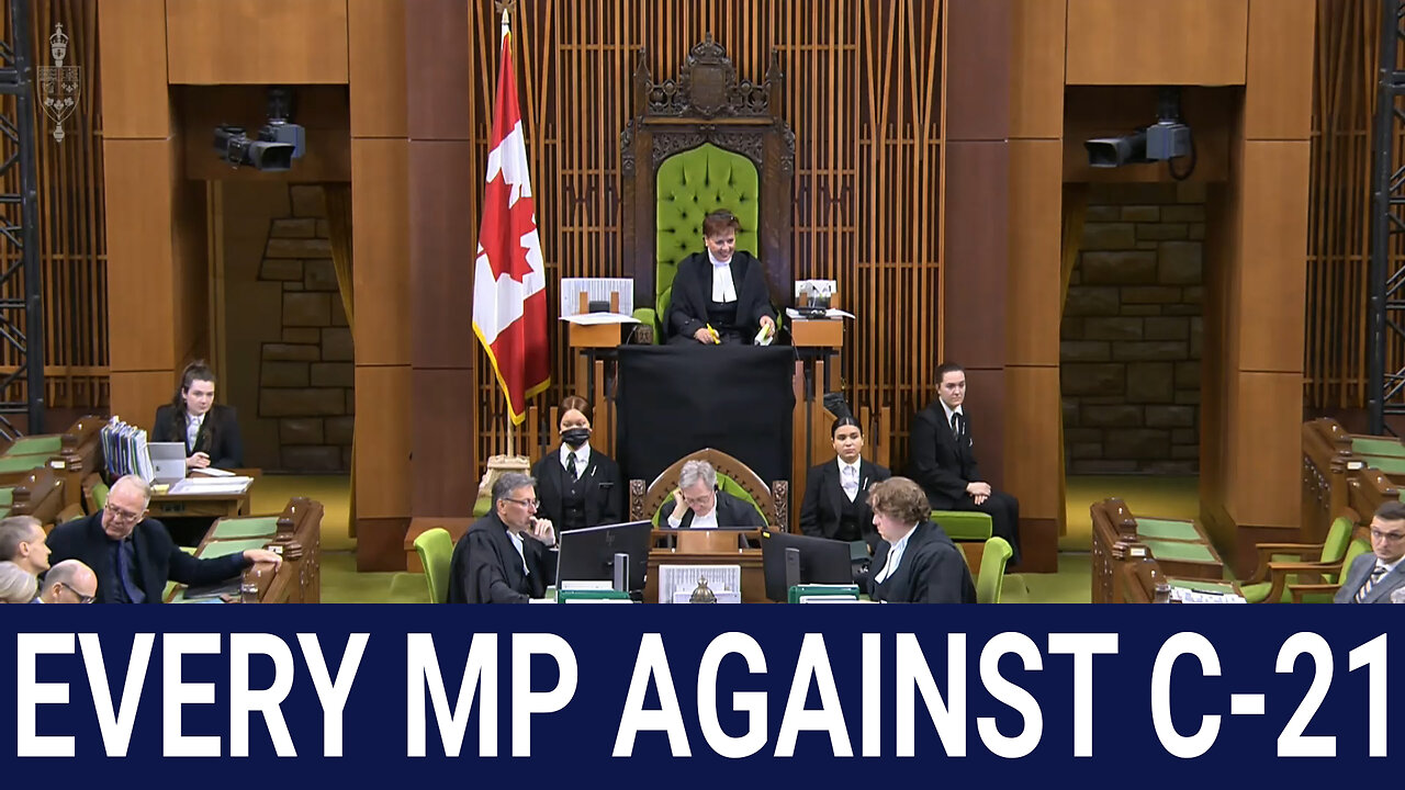 Every MP Against C-21 (Friday December 9, 2022)