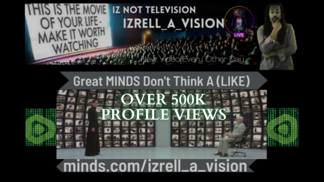 New On Rumble: Season WON "Great MINDS Don't Think A (LIKE)" | minds.com/izrell_a_vision