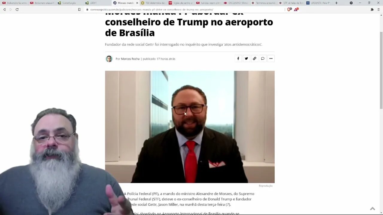 Bolsonaro chama conselho da república e diz que não vai mais obedecer Xandão — PETER TURGUNIEV