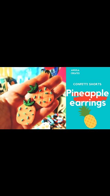 how to polymer pineapple