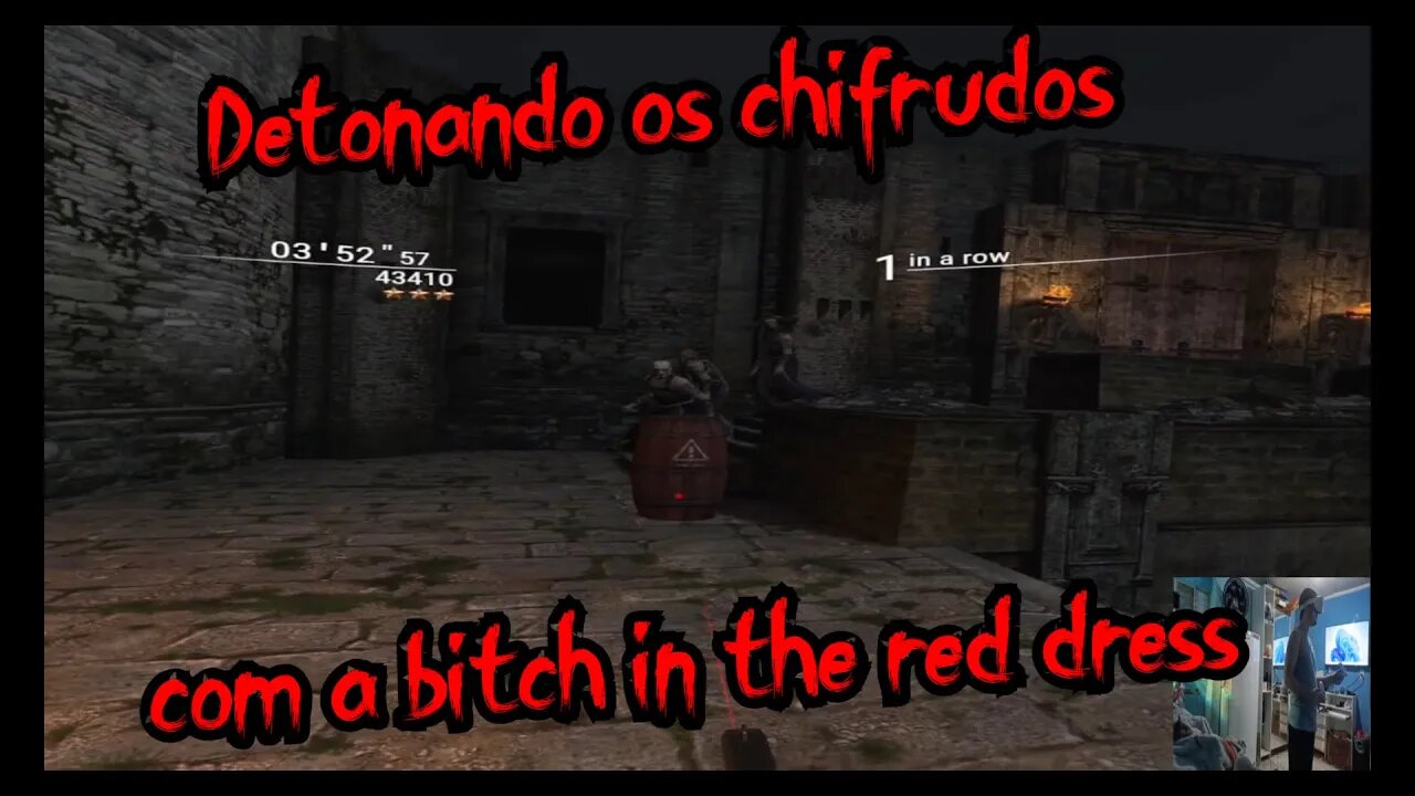 Resident evil 4 - The mercenaries - com a bitch in the red dress, Ada - castelo (PT-BR)