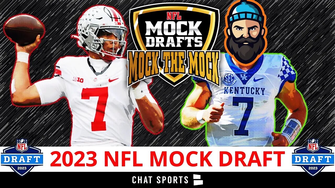 Chat Sports 2023 NFL Mock Draft | Mock The Mock