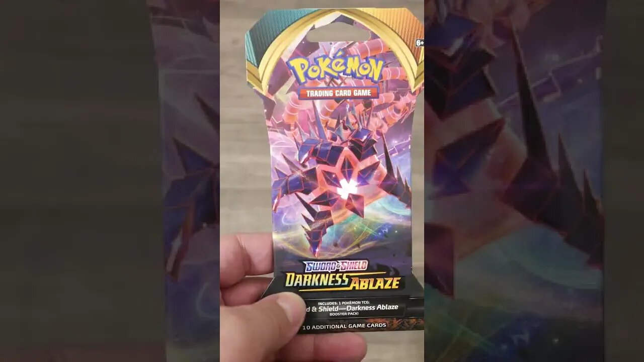 #SHORTS Unboxing a Random Pack of Pokemon Cards 036