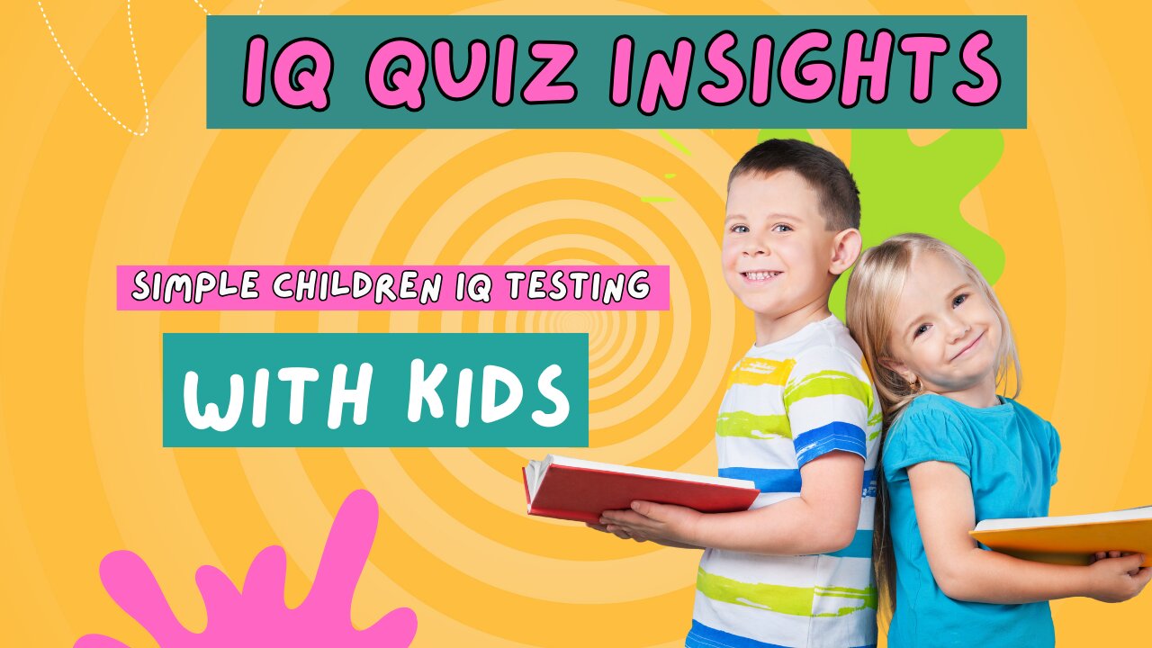 Simple Children IQ Quiz | General Knowledge Test | IQ test | Enjoy the video