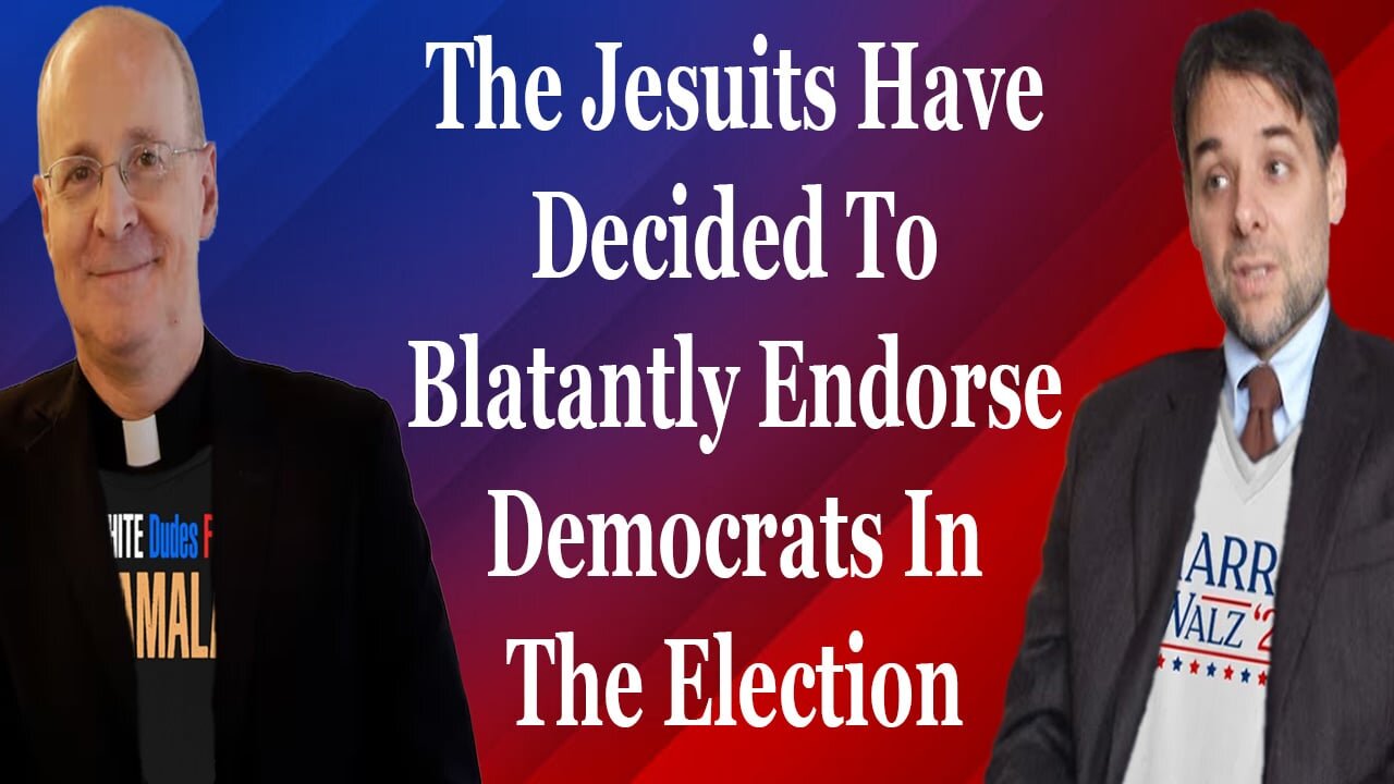 The Jesuits Have Decided To Blatantly Endorse Anti-Catholic Politicians