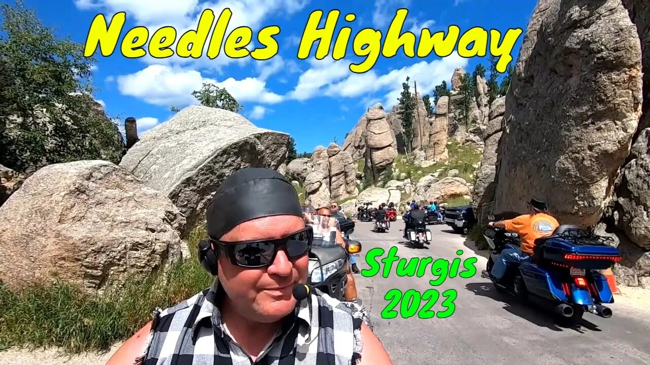 Needles Highway Motorcycle Ride / Sturgis Motorcycle Rally