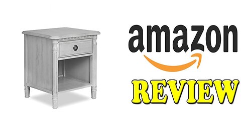 Evolur Julienne Night Stand Antique Review