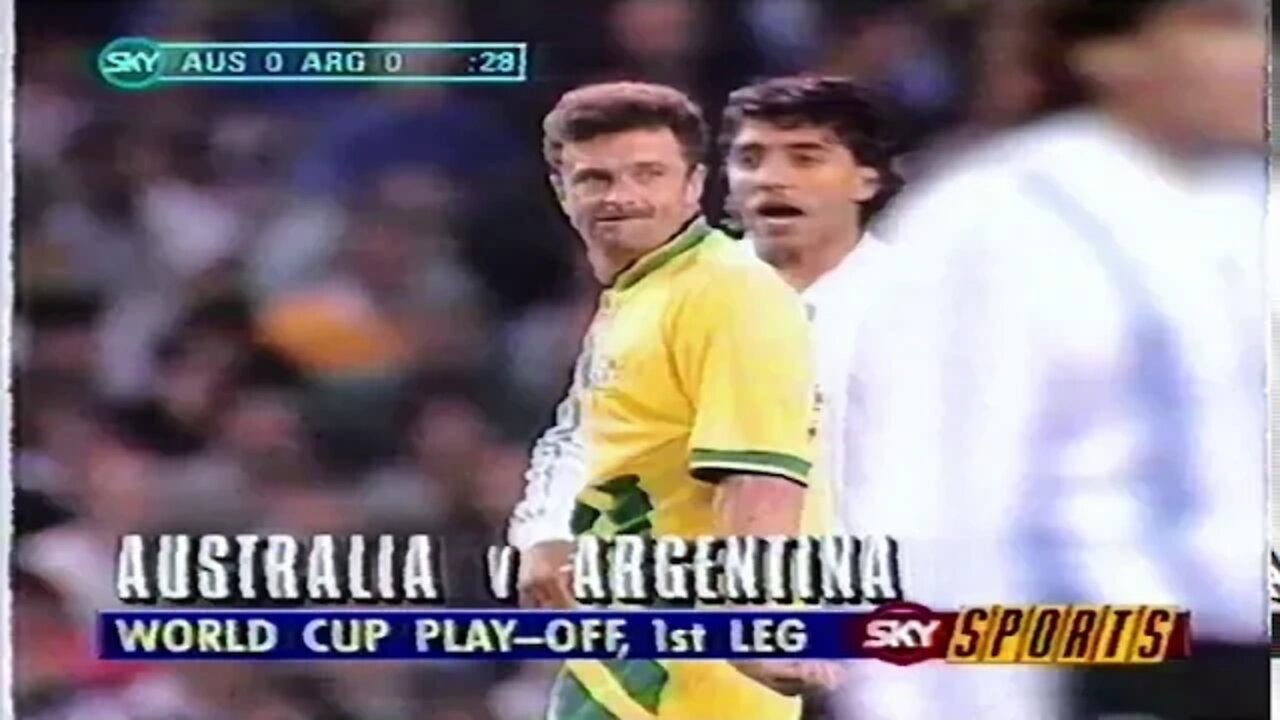 1994 FIFA World Cup Qualifiers - Australia v. Argentina (Play-Off 1st match)