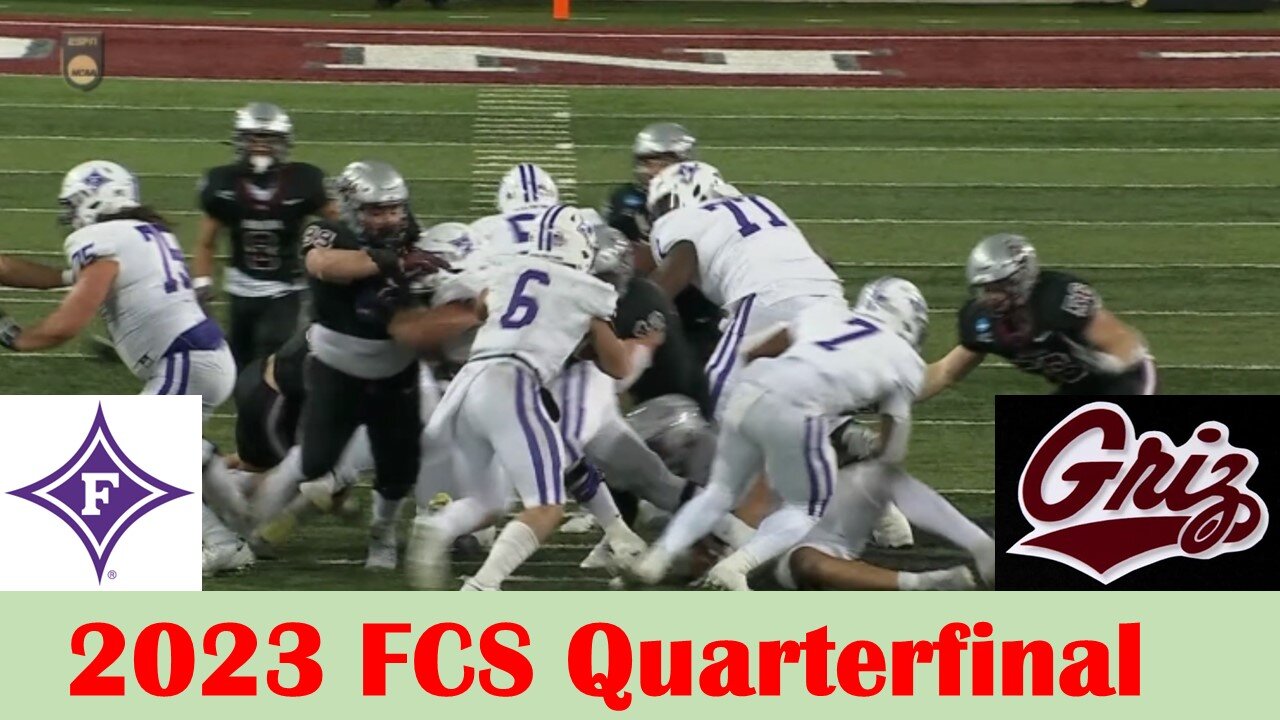 #7 Furman vs #2 Montana Football Game Highlights, 2023 FCS Quarterfinal