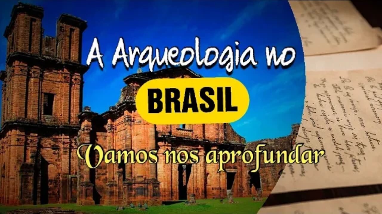 #Arqueologia no #Brasil Vamos conhecer ainda mais