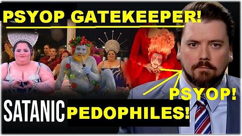 Psyop Paul Harrell: Satanic LGBTQIA+ Pedophile Drag Queens Mock Christ At Olympics!