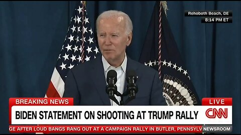 Biden Statement On Trump's Assassination