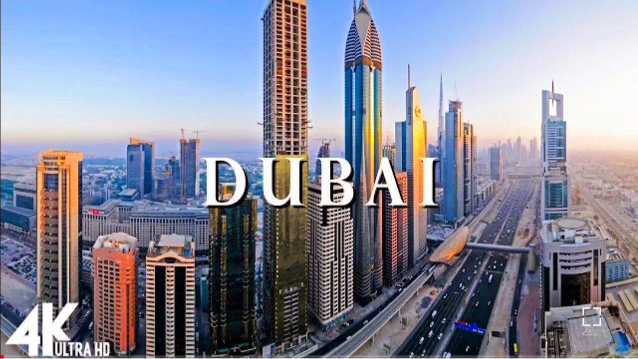 Dubai 4k - Relaxing music Along with beautiful nature view video ,