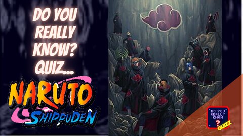 NARUTO SHIPPUDEN QUIZZ - 15 QUESTIONS ABOUT THE ANIME