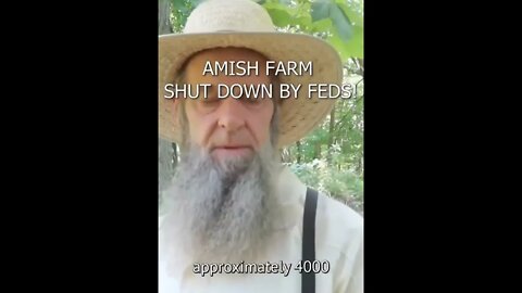 Amish farm 'Amos Miller' gets shutdown by FEDS | Hunger Games Underway