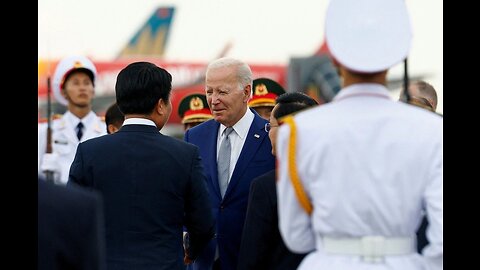 US President Biden arrives in Vietnam for state visit