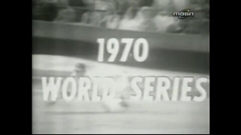 1970 World Series Game 4 Cincinnati Reds vs Baltimore Orioles