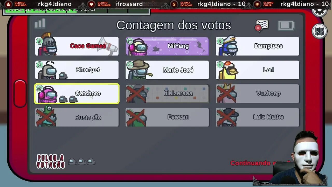 Retornamos as lives então cola