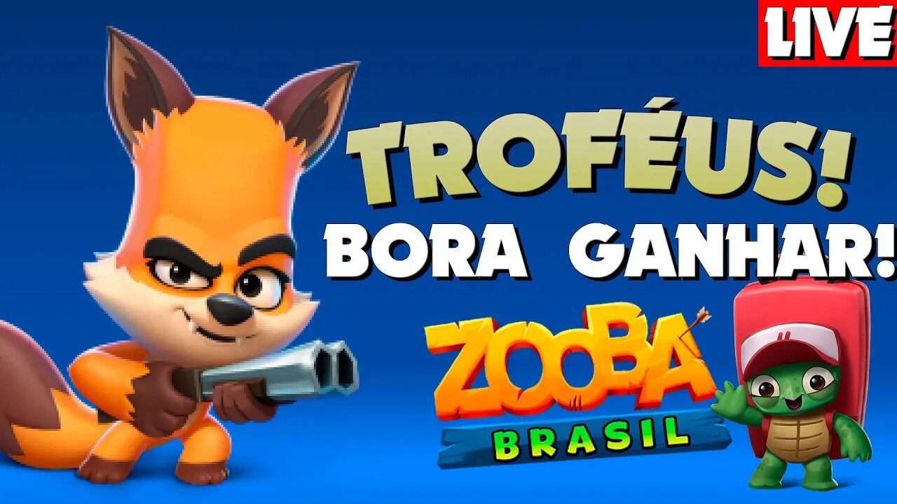 WILD LIFE VOLTOU ATRÁS VAMOS GANHAR MAIS TROFÉUS! ZOOBA: Jogo de Batalha Animal LIVE #73