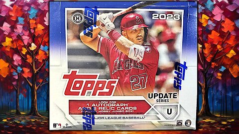 NEW 2023 TOPPS UPDATE JUMBO BOX OPENING!!!