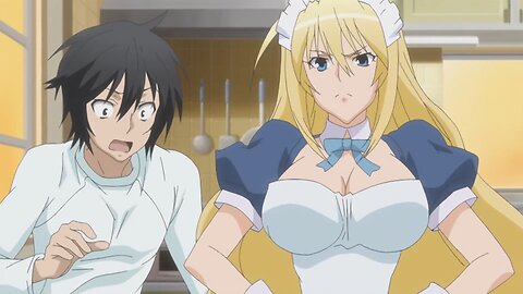 Sekirei - Tsukiumi in a maid outfit