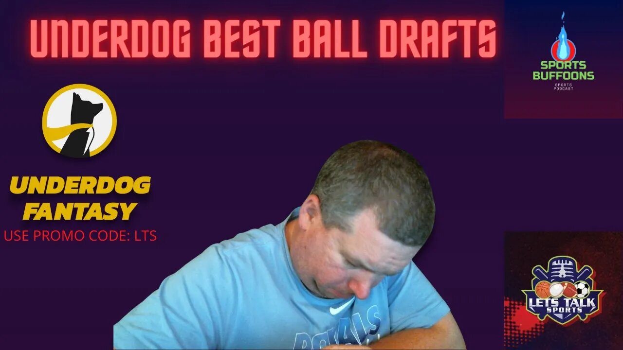 UNDERDOG BEST BALL DRAFTS | FANTASY FOOTBALL DRAFTS