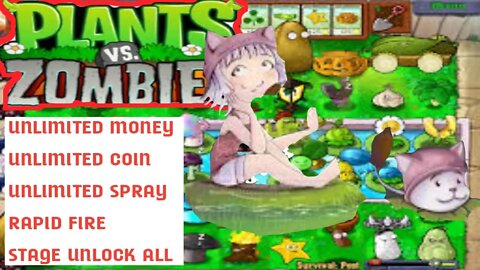 pvz mod apk 2022 | plant vs zombie pool mode high level