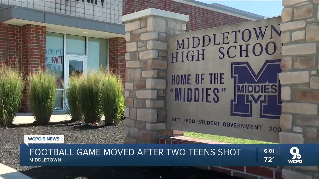 Middletown High School football game moved