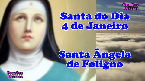 Santa do dia 4 de Janeiro, Santa Ângela de Foligno