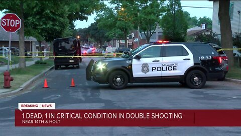 Man dead, another in critical condition after shooting near 13th and Holt