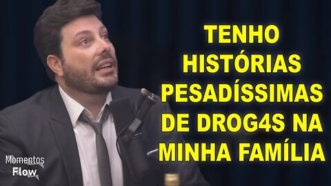 AS DROGAS DESTRUÍRAM A FAMÍLIA DE DANILO GENTILI | MOMENTOS FLOW