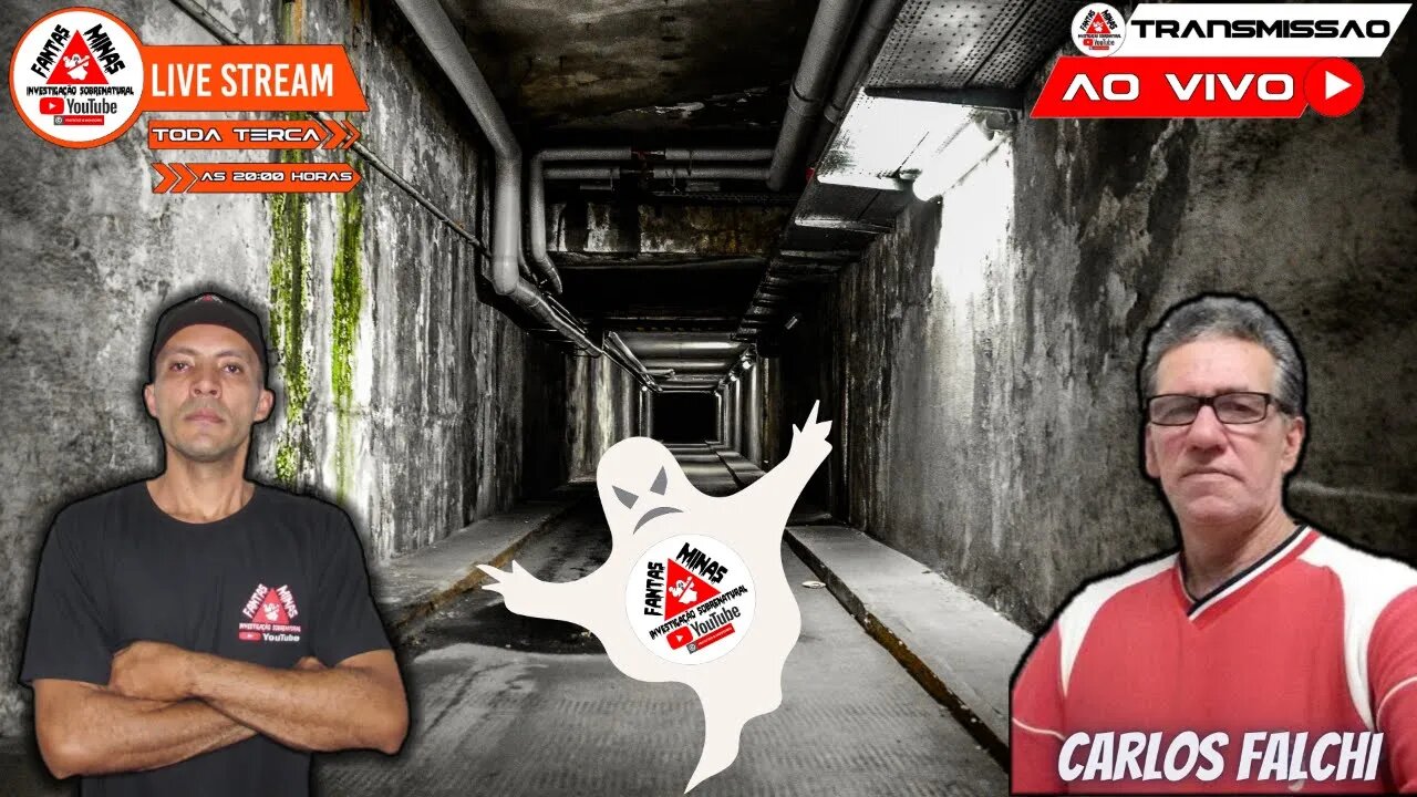 Live 66 com Carlos Falchi Desenvolvedor de equipamentos Sobrenaturais/ Paranormais