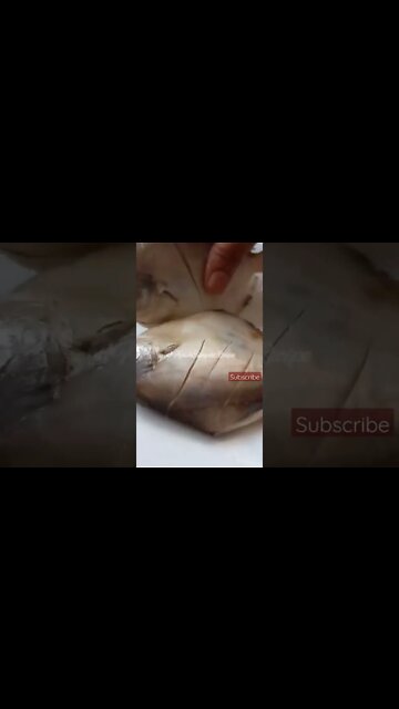 Pomfret Fish fry #papletfry #shorts #reels #recipe #fishfry #seafood #goanfood #ytshorts