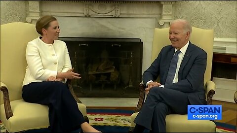 Biden Laughs As He Ignores Reporters