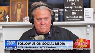 Convicted Steve Bannon Calls on "Shock Troops" to "Deconstruct" Government