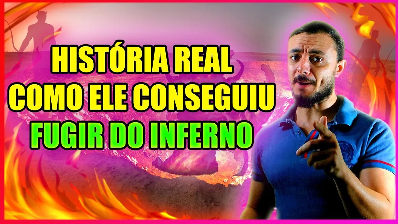 ESSE É O HOMEM QUE FUGIU DO INFERNO (E MUDOU DE VIDA PARA SEMPRE) INCRIVEL HISTÓRIA