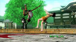 VF5FS match - Eileen (oblique human) vs. Aoi (Kruza)