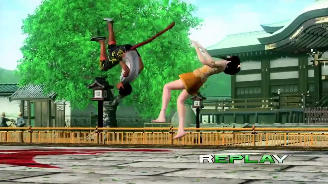 VF5FS match - Eileen (oblique human) vs. Aoi (Kruza)