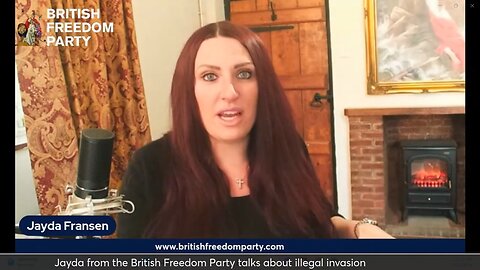 Jayda from the British Freedom Party talks about illegal invasion