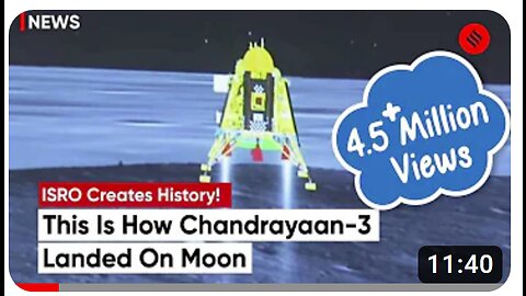 Chandrayaan 3 Lander Makes A Successful And Safe Soft Landing