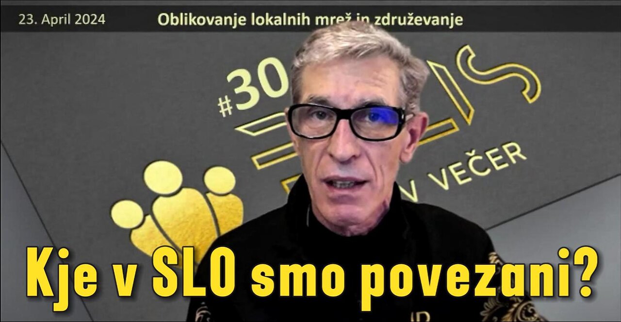 #30. Torkov Večer - OBLIKOVANJE LOKALNIH MREŽ - Kje v Sloveniji smo povezani