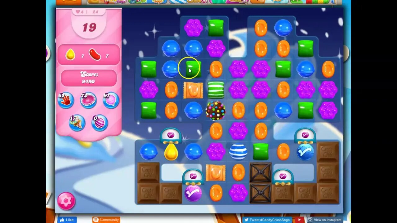 Winter Festival Level 24 Audio Talkthrough for Candy Crush